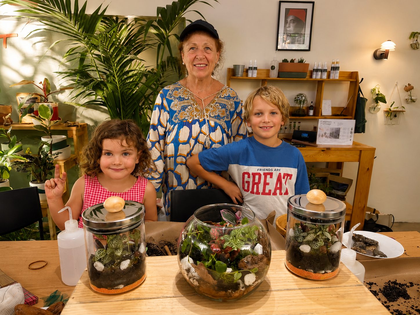 Les Jeudis Botaniques — atelier Instant T