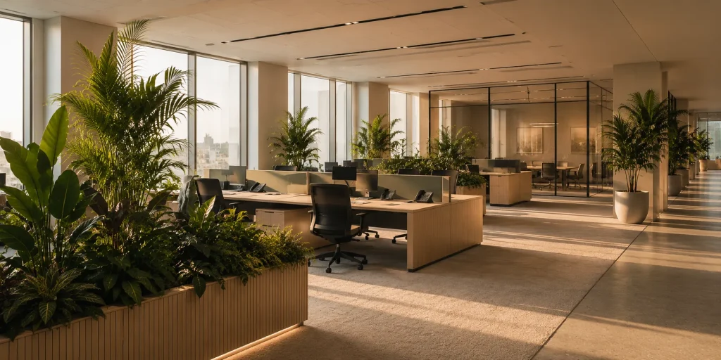 Végétalisation bureaux