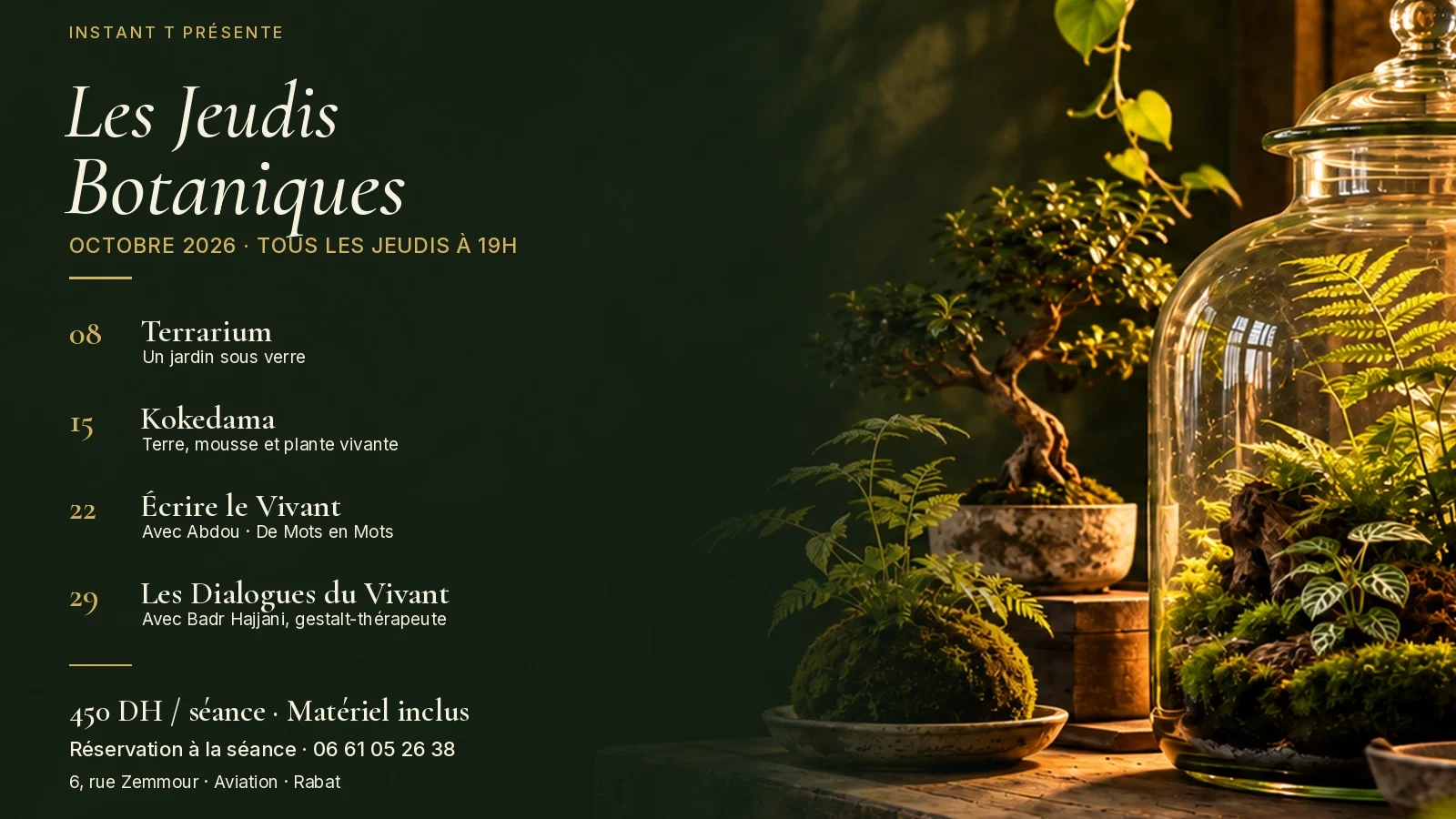 Les Jeudis Botaniques