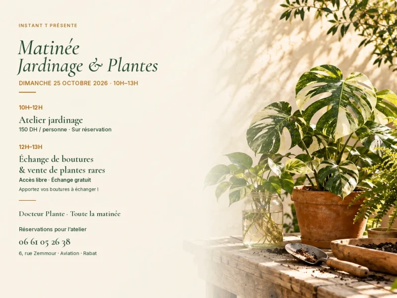 Matinée Jardinage & Plantes