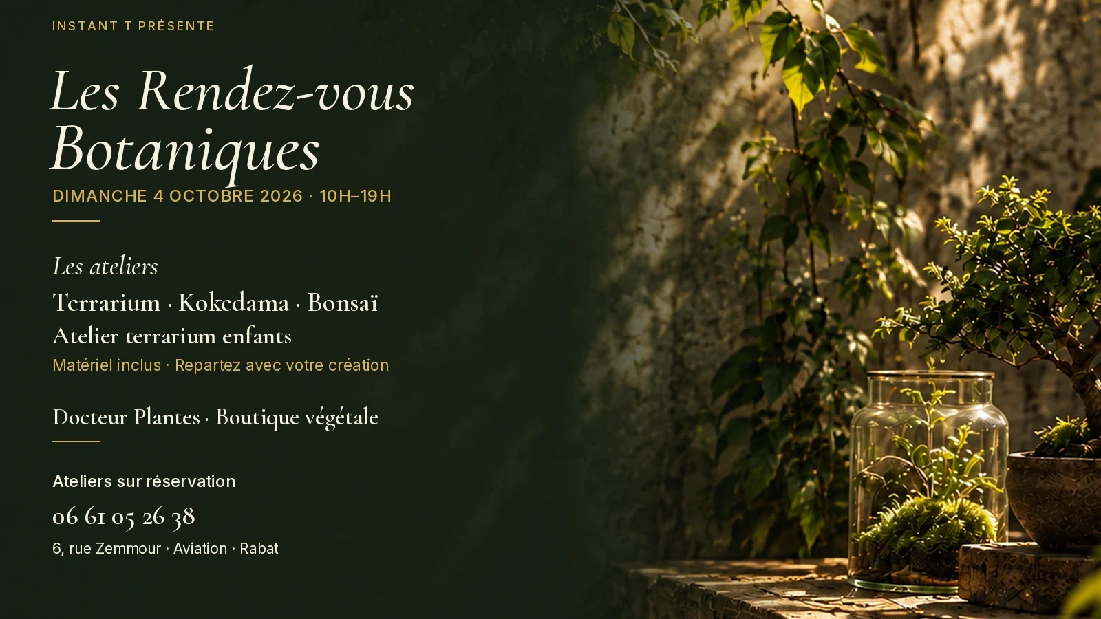 Les Rendez-vous Botaniques — Édition V