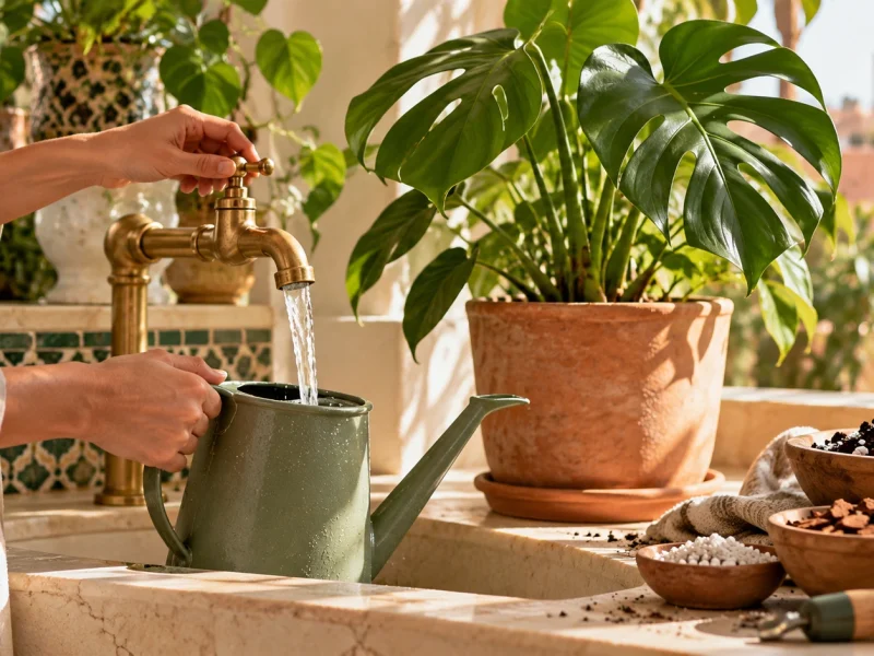 L’eau du robinet abîme vos plantes — ce qu’il faut savoir au Maroc