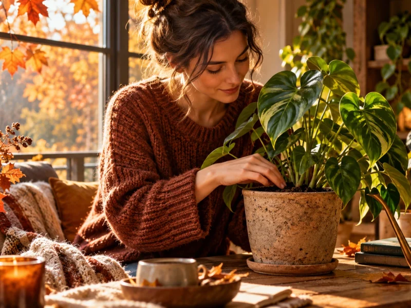 Vos plantes ralentissent en automne : ce qu’il faut changer