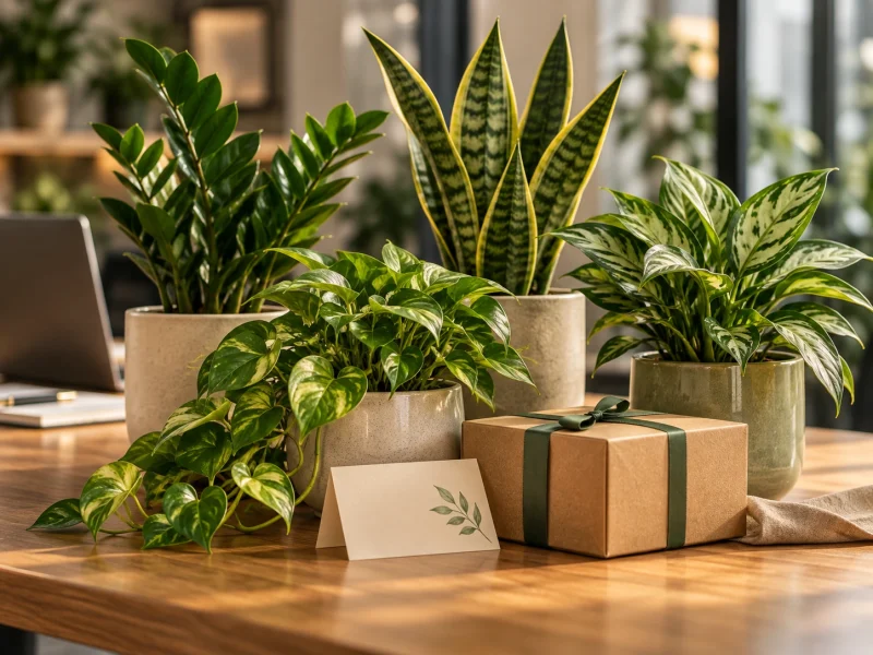 Quelle plante offrir à un collaborateur ou à un client ?