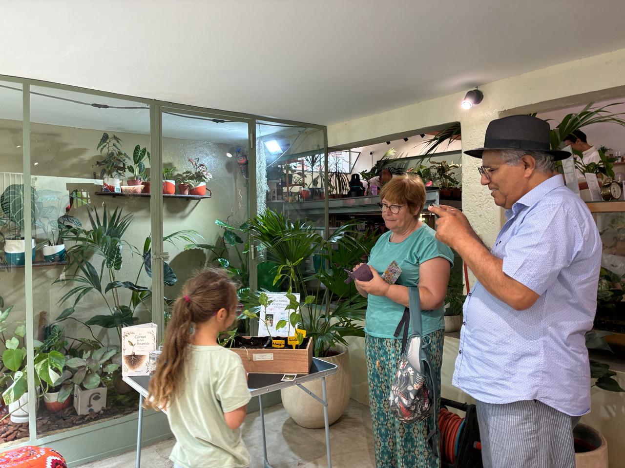 Le Club des Petits Botanistes — atelier Instant T
