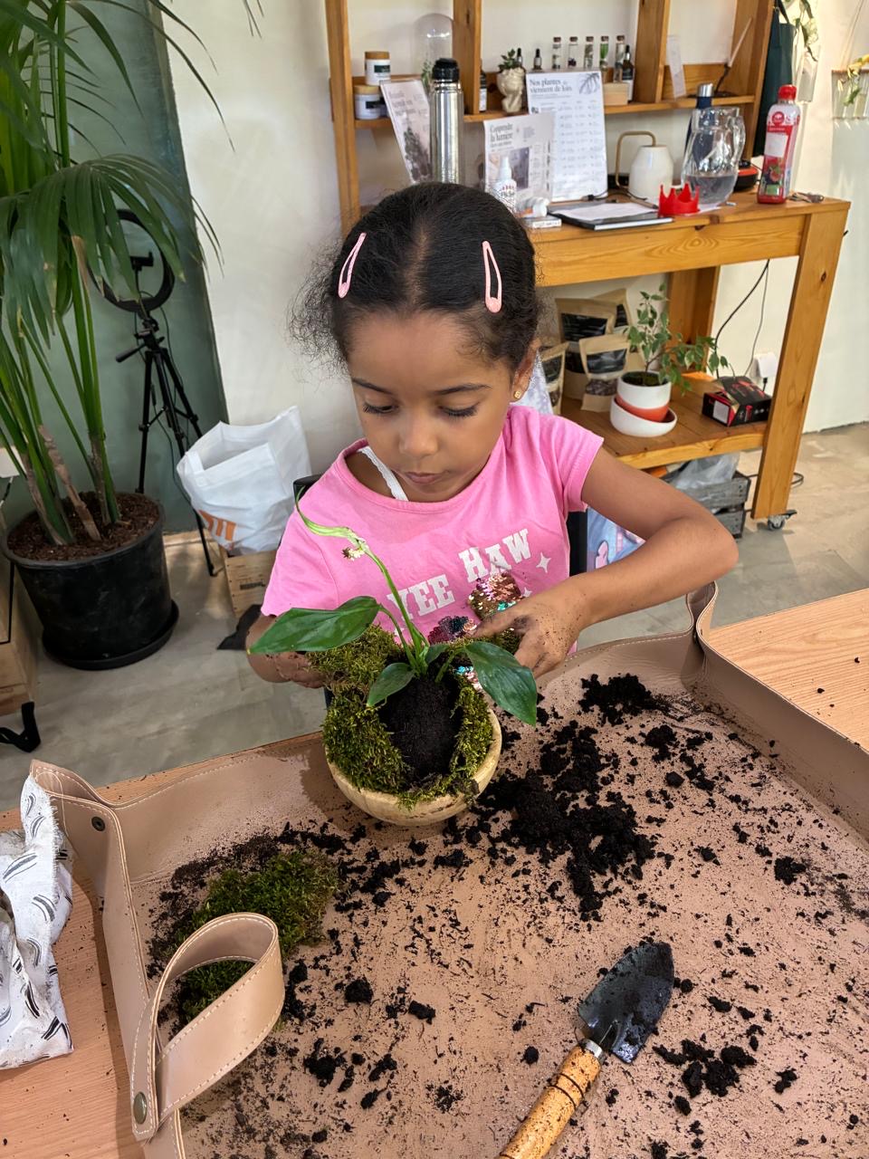 Le Club des Petits Botanistes — atelier Instant T