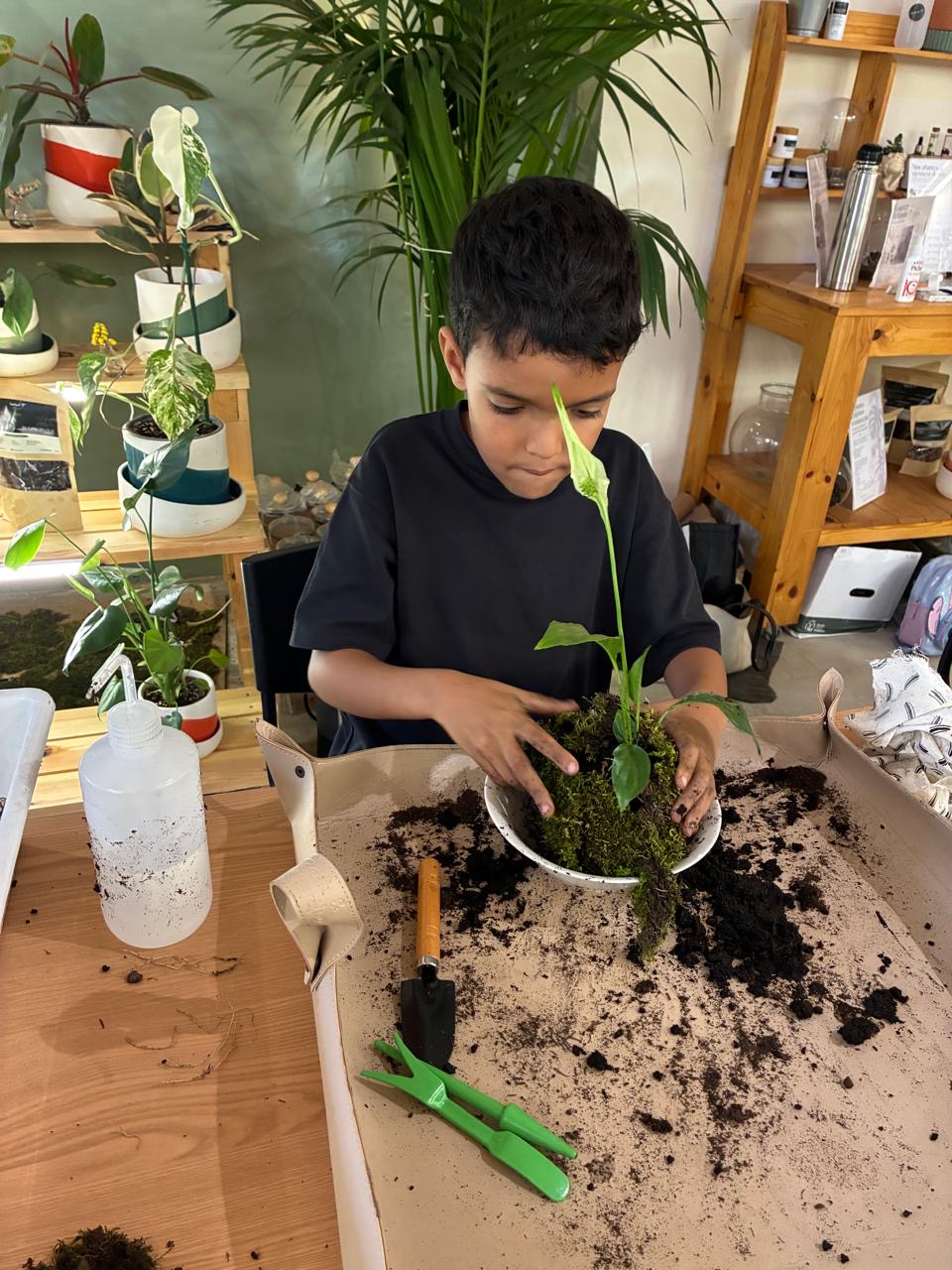 Le Club des Petits Botanistes — atelier Instant T