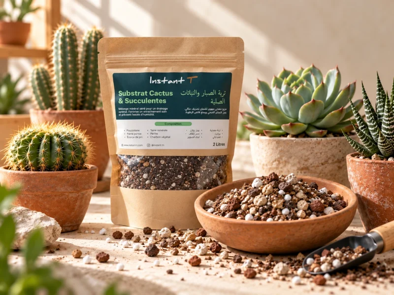 Substrat pour cactus et succulentes : ce qu’il doit contenir et comment le préparer