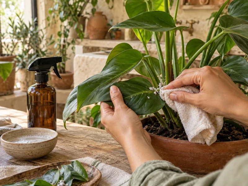 Savon noir et nuisibles des plantes d’intérieur : cochenilles, pucerons, acariens, moucherons