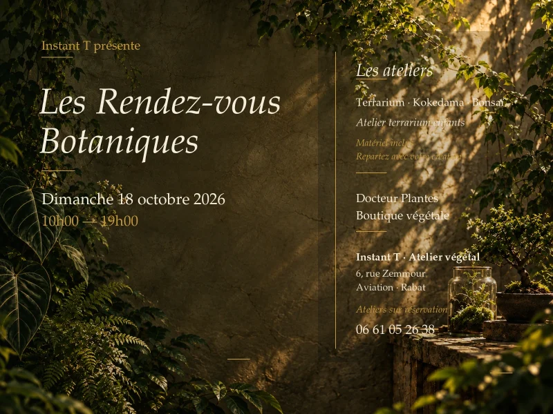 Les rendez-vous botaniques – édition 6