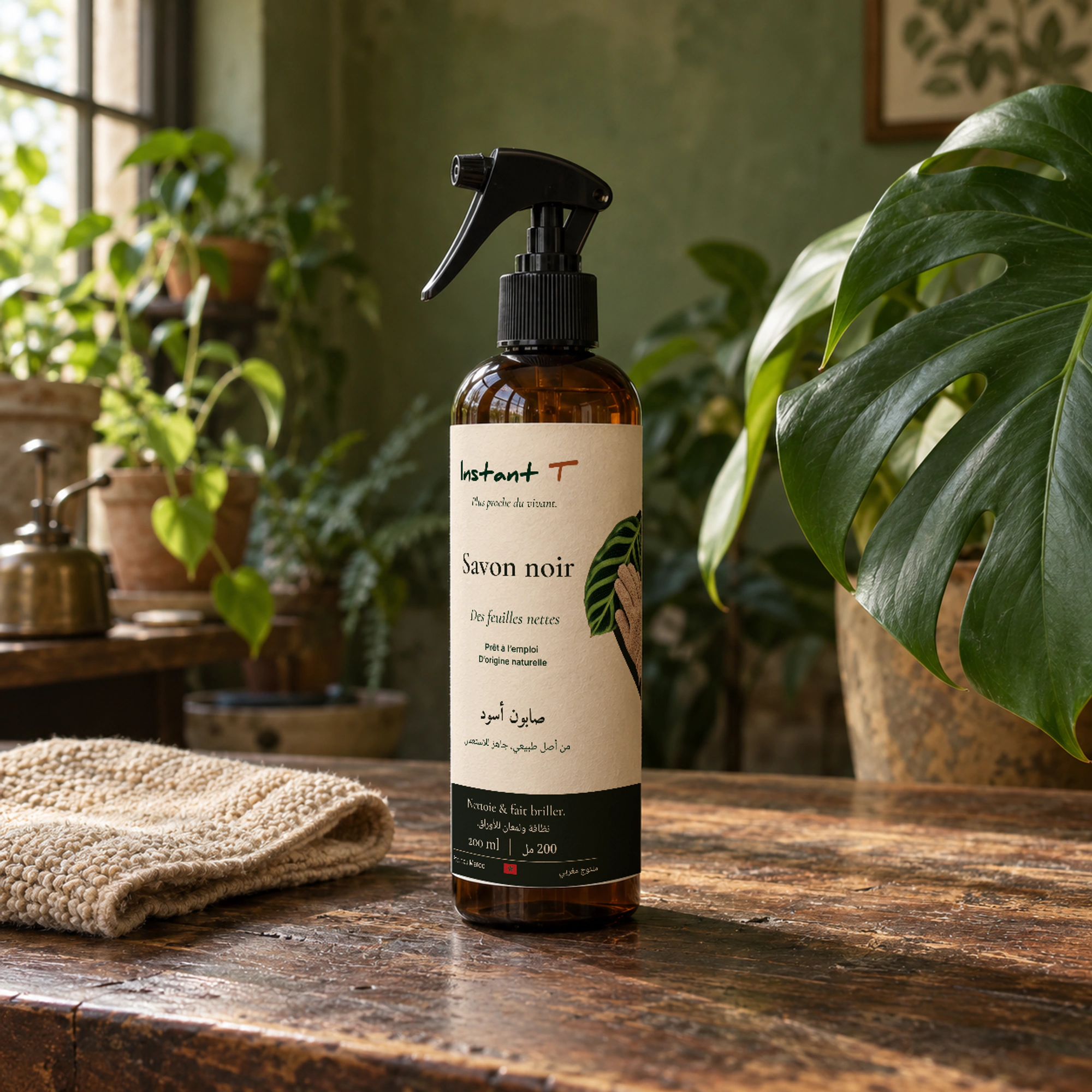 Savon noir pour plantes